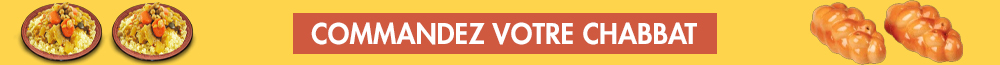 proposant votre Chabbat en livraison