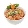 Salade de choux tartare saumon