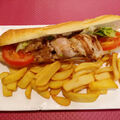 Sandwich parguit frites