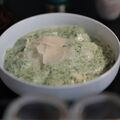 Raviolis aux épinards et à la crème