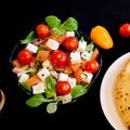 Salade tomates mozzarella