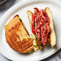 Hot Pastrami Sandwich
