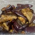 Aubergines frites