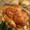 1/2 poulet rôti à la broche