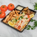 Escalope grillée + frites + boisson