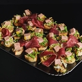 Planche de toasts au foie gras