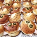 Mini bagel charcuterie