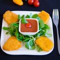 Beignets mozza avec sauce tomate x3