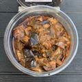 Aubergines confites