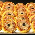 Plateau de mini pizzas x20