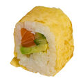 Yellow saumon avocat concombre