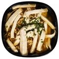 Consommé de poulet aux nouilles