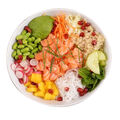 Poke saumon flashé