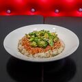 Riz tartare saumon avocat