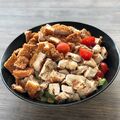 Salade de crudités au poulet