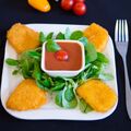 Beignets mozza avec sauce tomate x3