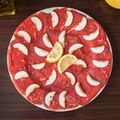 Carpaccio de boeuf