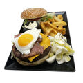 Hamburger bacon