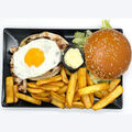 Hamburger poulet grillé