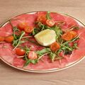 Carpaccio de boeuf