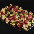 Planche de toasts au foie gras