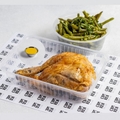 1/2 Poulet sauce moutarde au miel