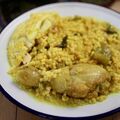 Poulet Nikitouche semoule