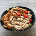 Salade césar au poulet pané