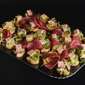 Planche de toasts au foie gras