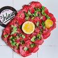 Carpaccio de bresaola à la truffe 