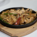 Poulet oignons