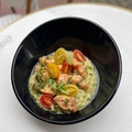 Risotto basilic Salmon
