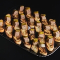 Planche de toasts au pâté