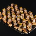 Planche de toasts au pâté