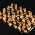 Planche de toasts au pâté