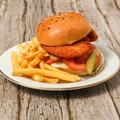 Hamburger Schnitzel + frites